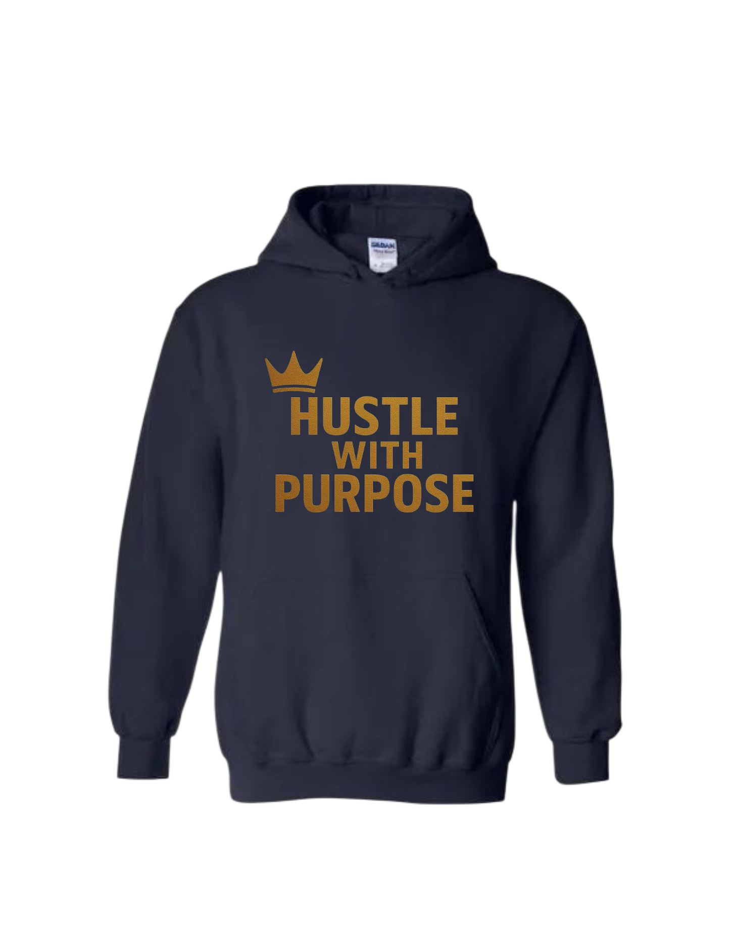 Hustle With Purpose Crown Hoodie