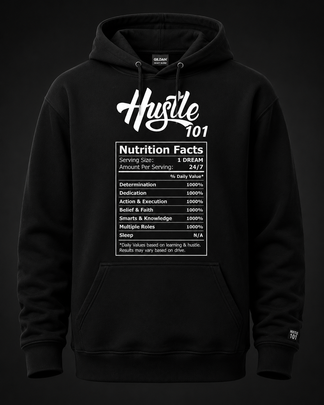 Hustle 101 ingredients