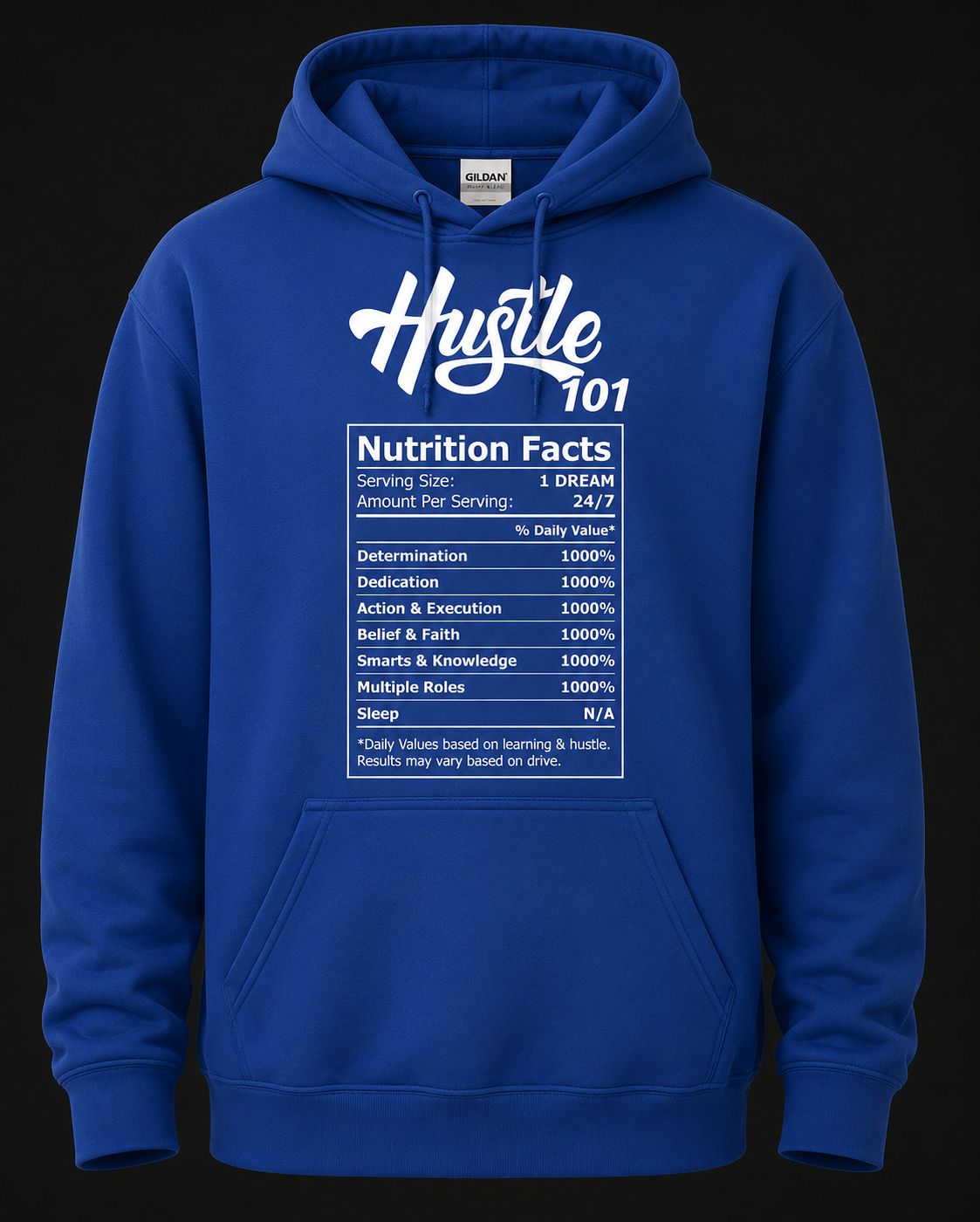 Hustle 101 ingredients