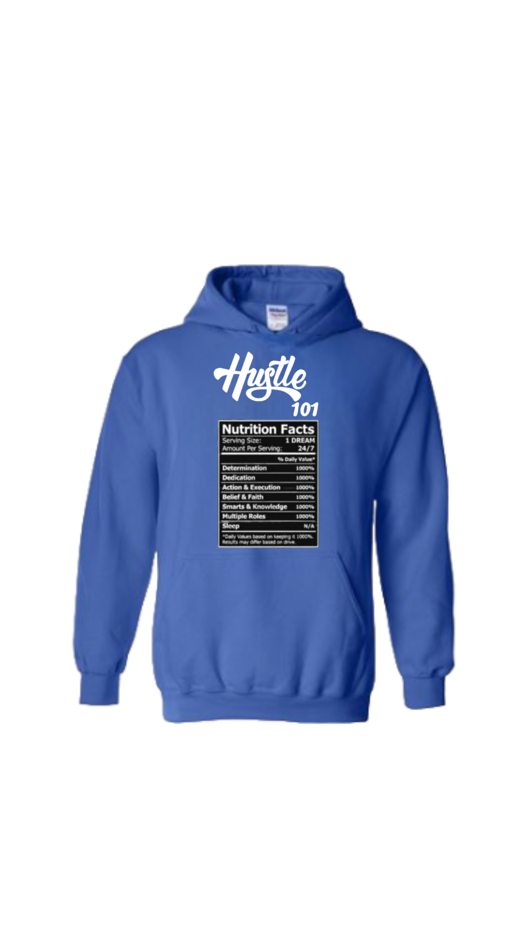 Hustle 101 ingredients