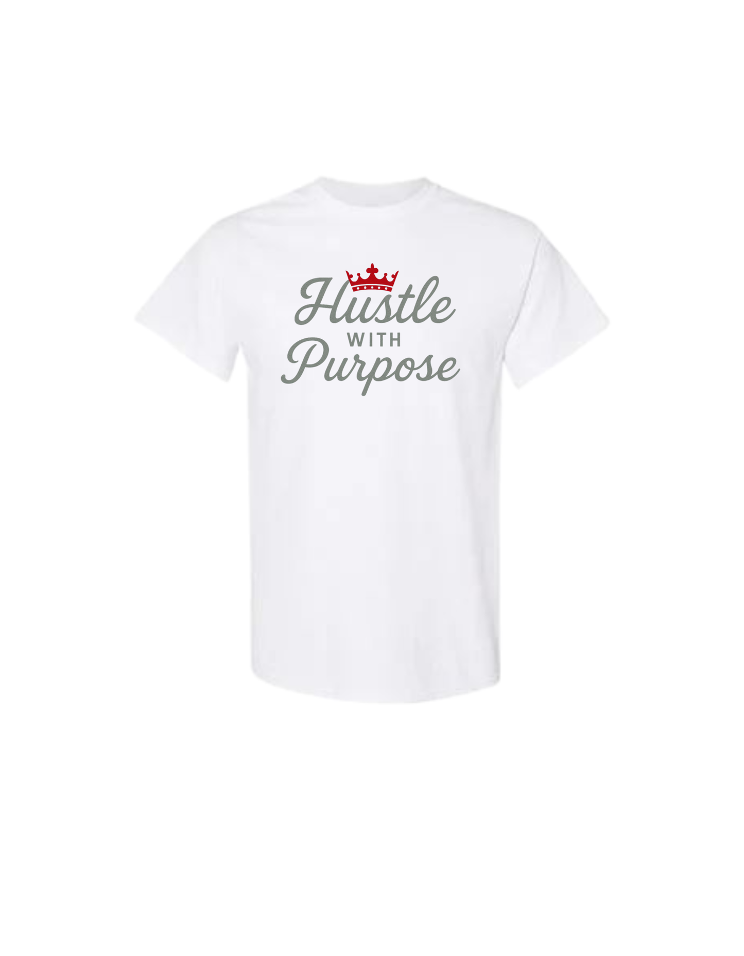 Hustle With Purpose – Black Crown Edition Tee