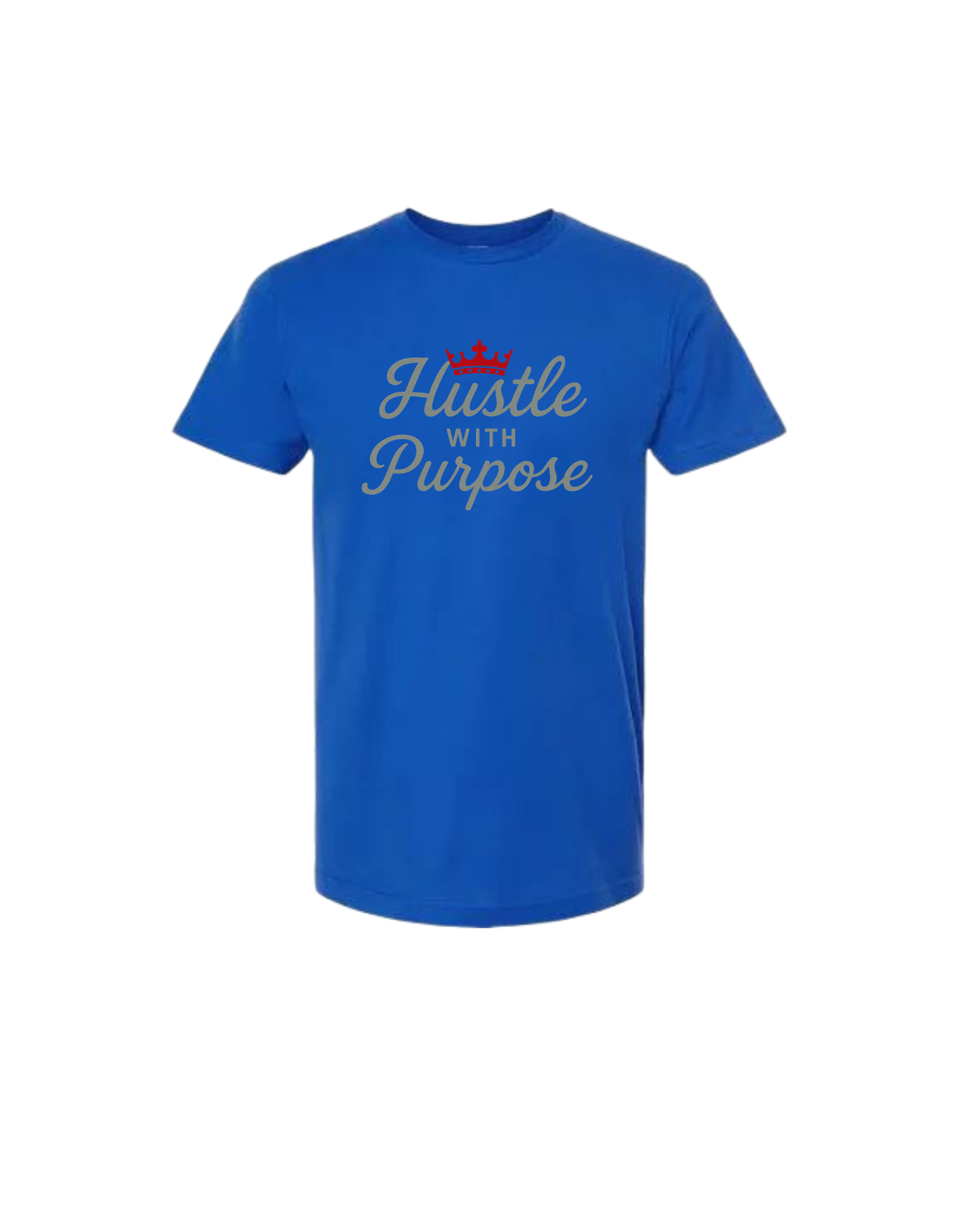 Hustle With Purpose – Black Crown Edition Tee