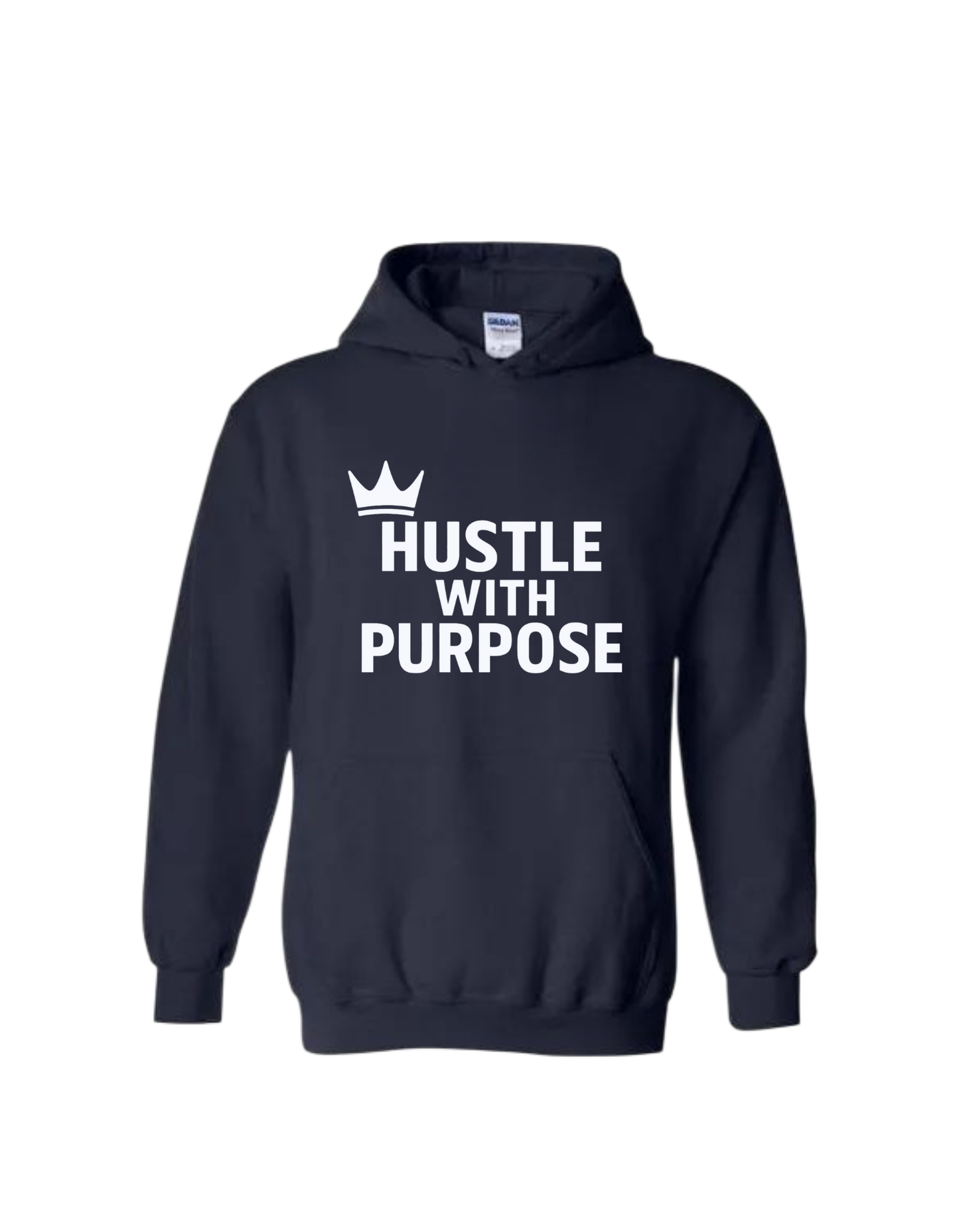 Hustle With Purpose Crown Hoodie